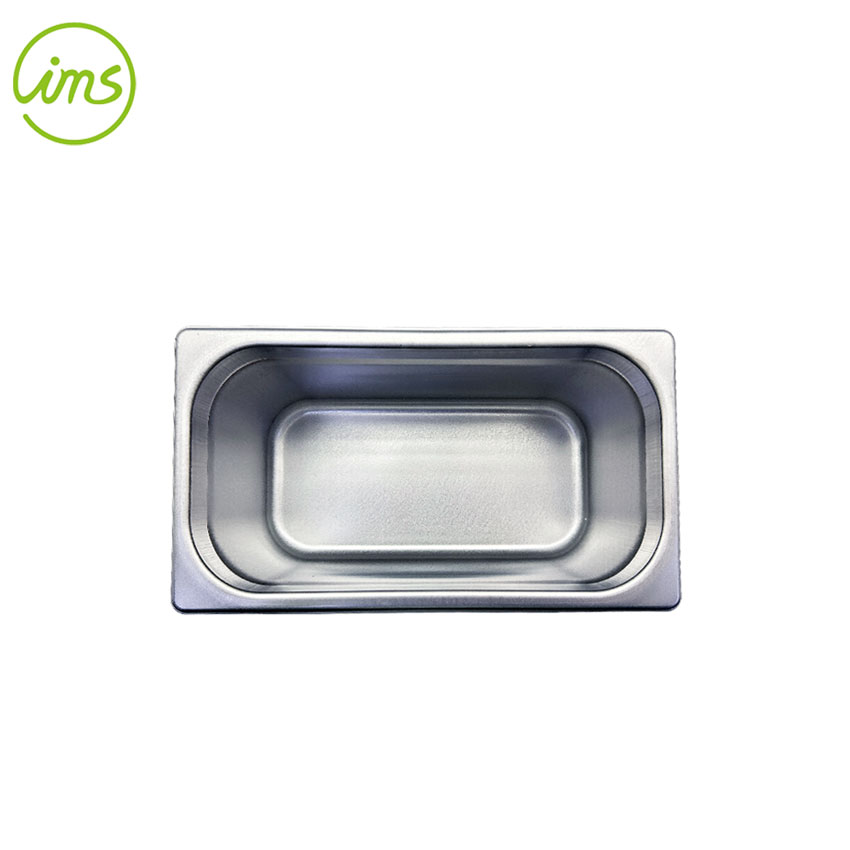 1/9 Size Stainless Steel Deep Steam Table Pan with Tight-Fitting Lid